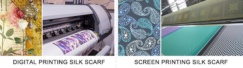 Silk Georgette Long Scarves-3