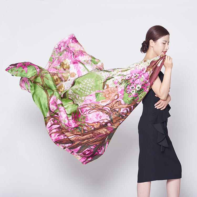 châle en soie impression numérique fournisseur china.jpg digital print silk shawl supplier china.jpg