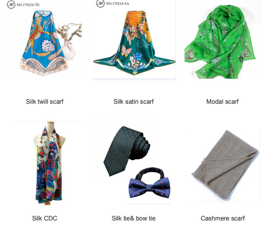 Foulards en soie léopard pure-3