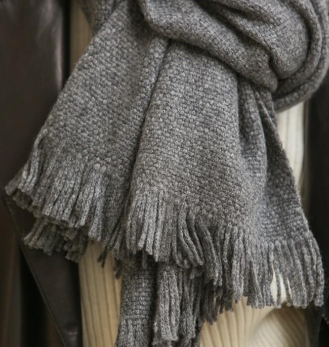 Fringed muffler