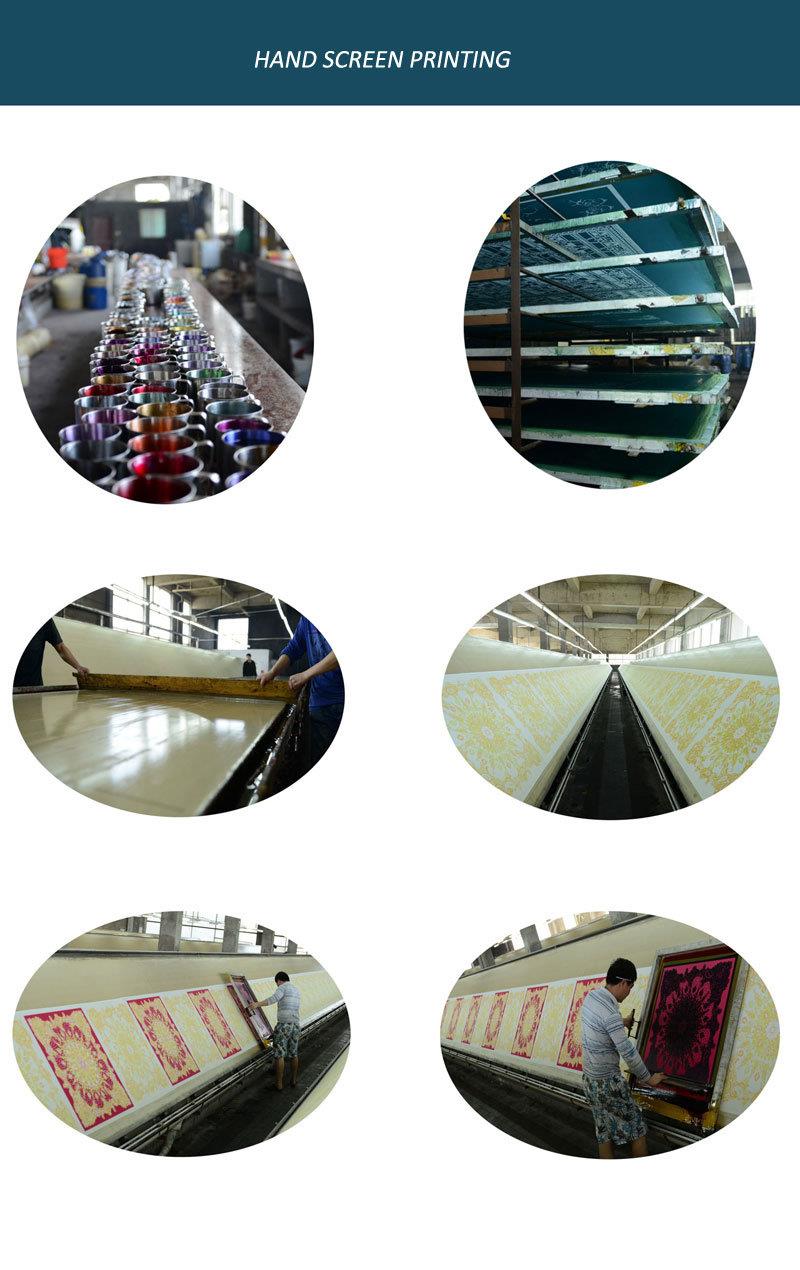 Impression sur des foulards en soie