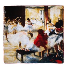 Foulard artistique carré