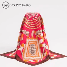 Châle en coton de soie