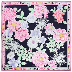 Foulard en soie femmes colorées