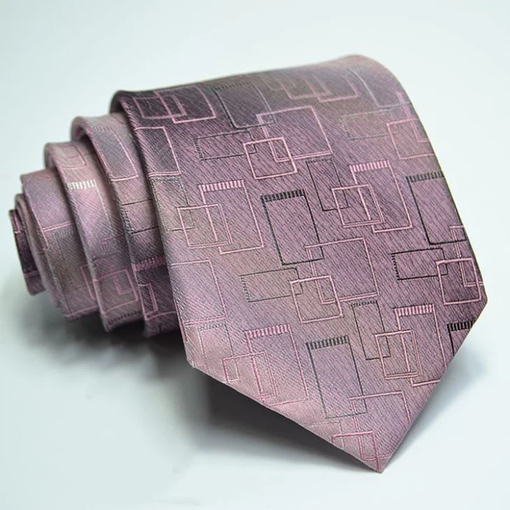 Silk Ascot Jacquard Necktie