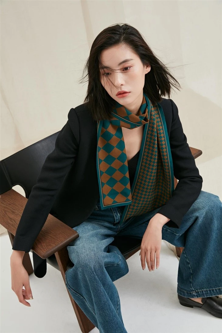 Custom Printed Silk Scarves
