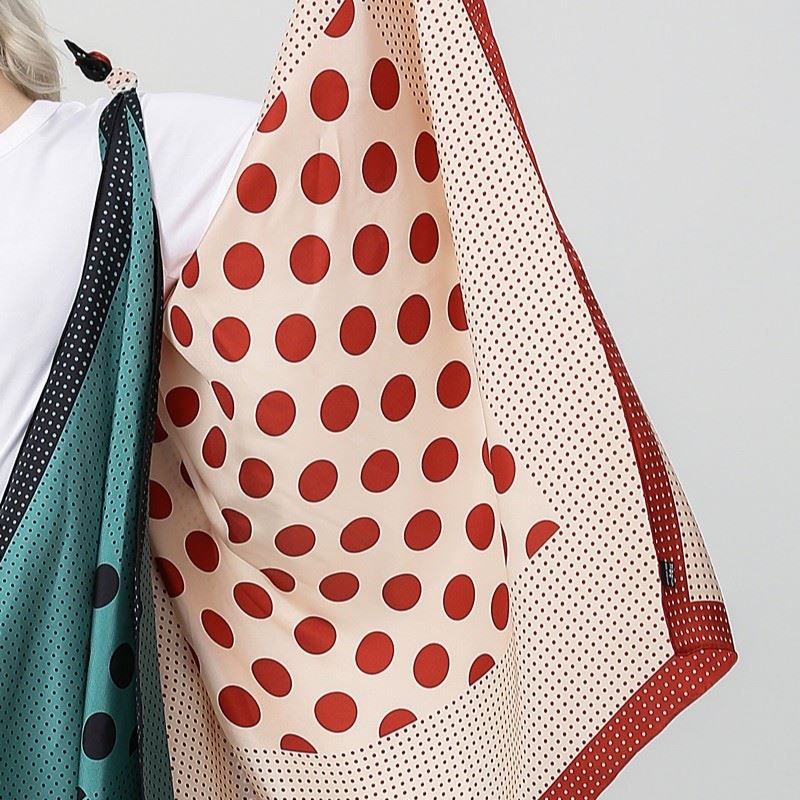 Silk Scarf With Custom Design