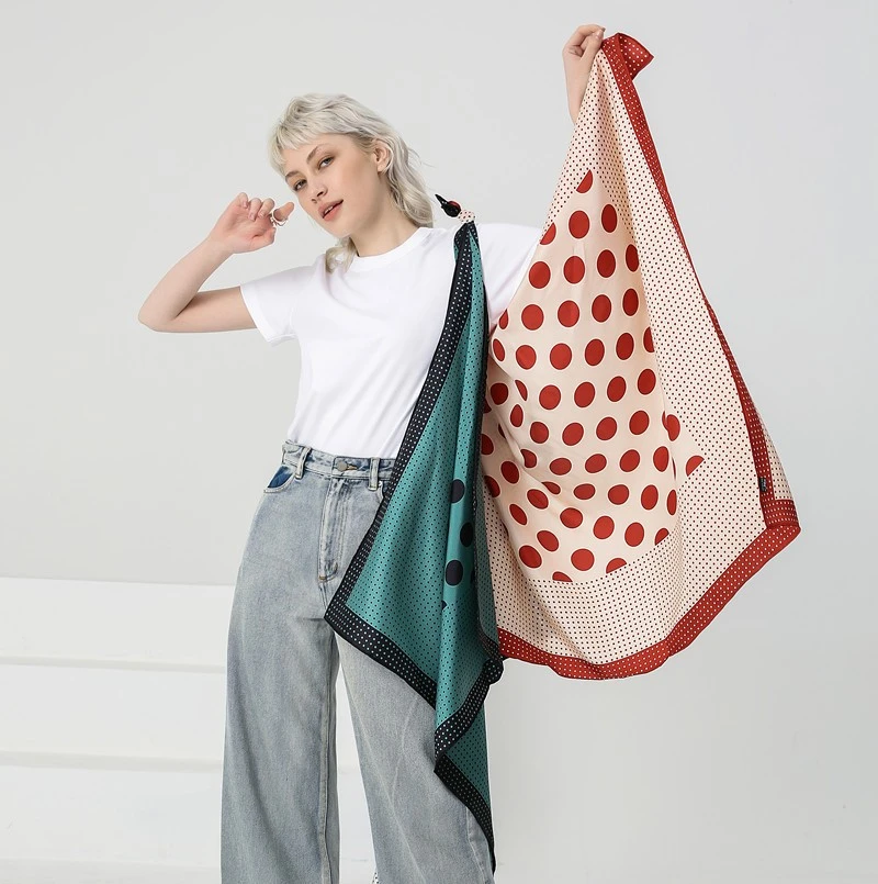Silk Scarf With Custom Design
