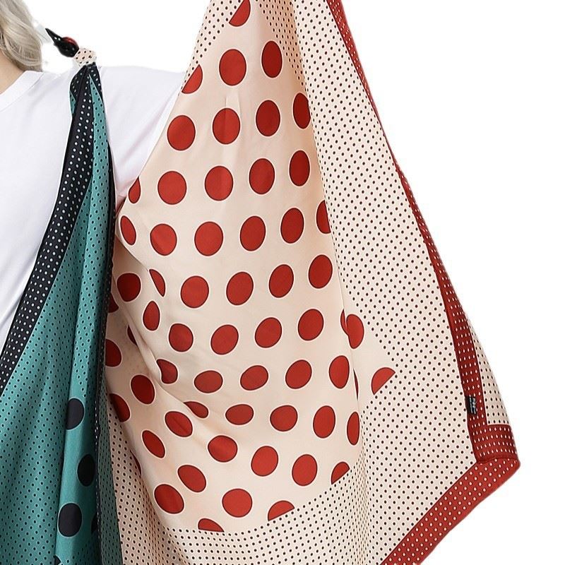 Silk Scarf With Custom Design
